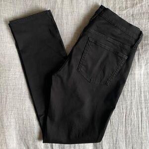 Madewell vintage slim straight black twill jeans Sz 28T *Never Worn*